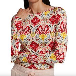 Alice + Olivia -  Delaina Long Sleeve Crop Top - Size XS
